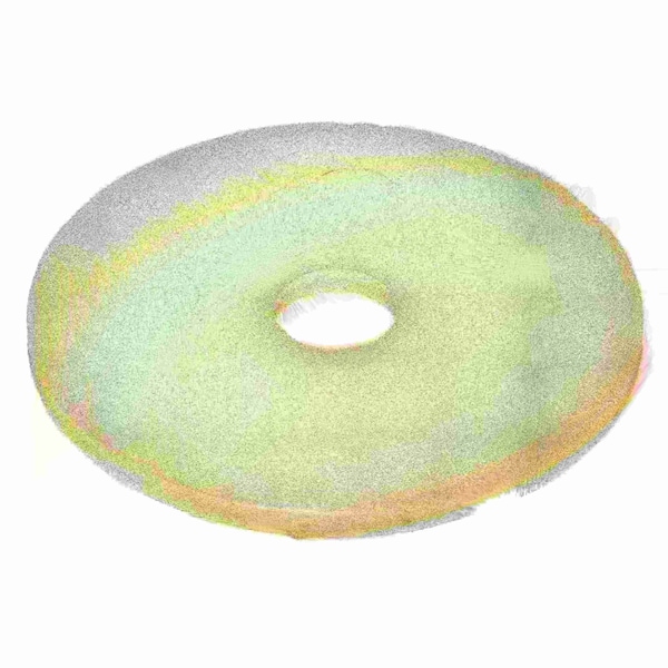 Midwest Fastener Flat Washer, For Screw Size 1/4" , Nylon 10 PK 72871 - main